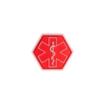 Paramedic Hexagon Rubber Patch