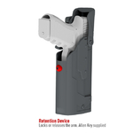 ET56 Holster Niveau 2 GLOCK 17 avec lampe