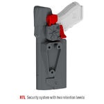ET56 Holster Niveau 2 GLOCK 17 avec lampe