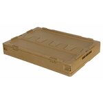 Boîte de Transport Pliable MFH Taille Large sable