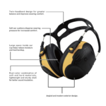 EARMOR C06 PASSIVE HEARING PROTECTOR BLACK/GREY