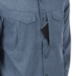 DEFENDER Mk2 Gentleman Shirt® - Melange Blue
