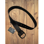 Ceinture Cuir Collet Artisanale Enghien 5cm | Café