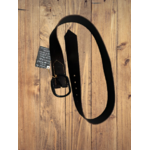 Ceinture Cuir Collet Artisanale Enghien 5cm | Café