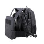 Sac à dos tactique 2 en 1 avec porte-plaque
