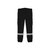 Pantalon sécurité privée noir avec bandes HV – GK SAFETEK