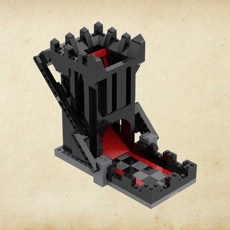 Tour à Dés Automatique en Lego Noir