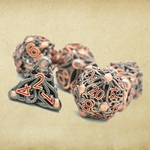 Dés de JDR Cthulhu métal