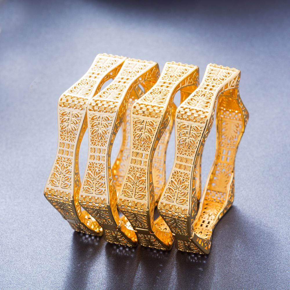 24K-4-pi-ces-lot-chance-or-couleur-bracelets-pour-femmes-filles-thiopien-africain-Dubai-bracelets