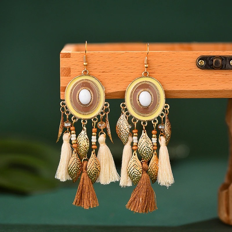 Boucles doreilles boho