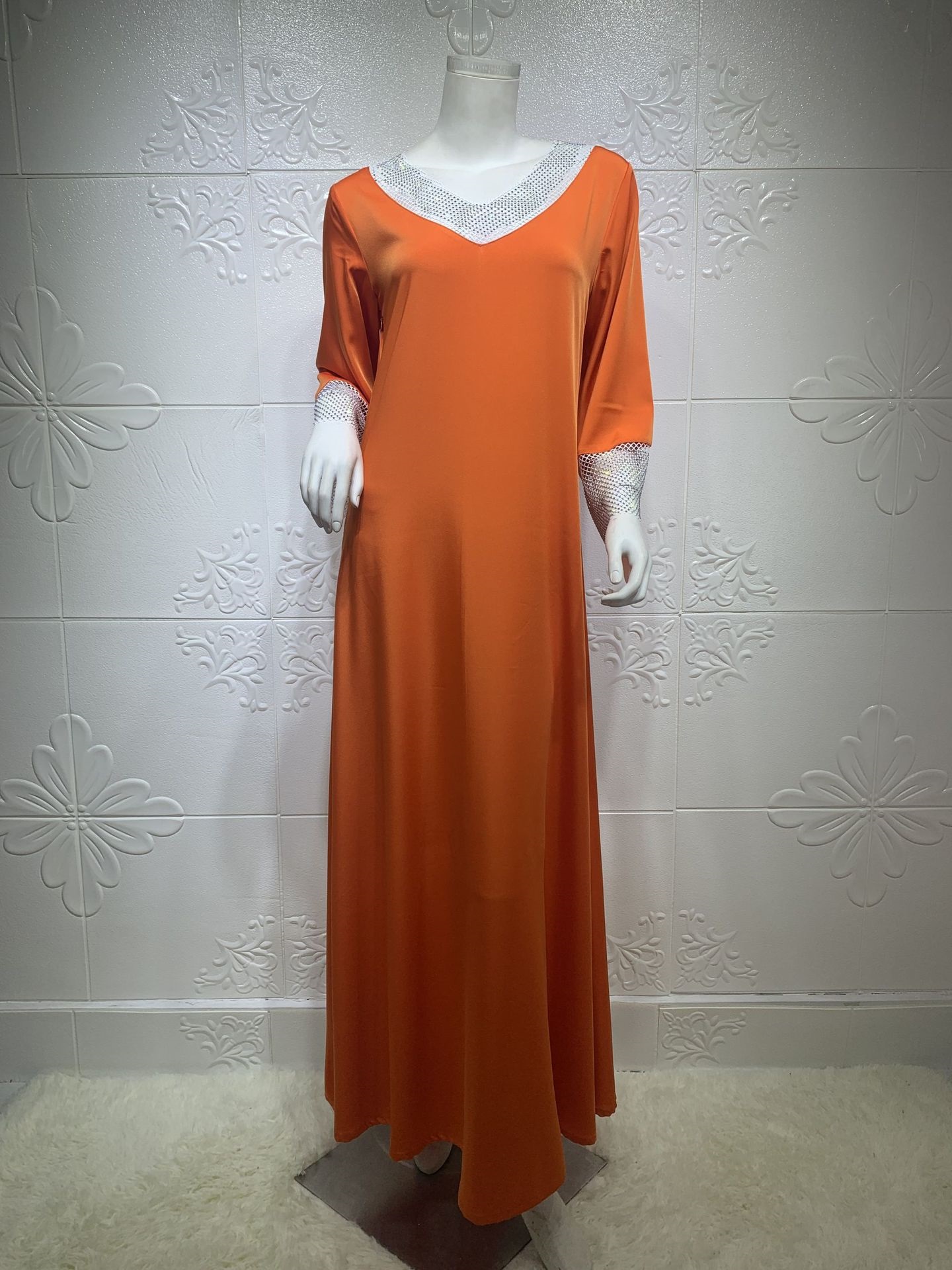 Robe arabe orange