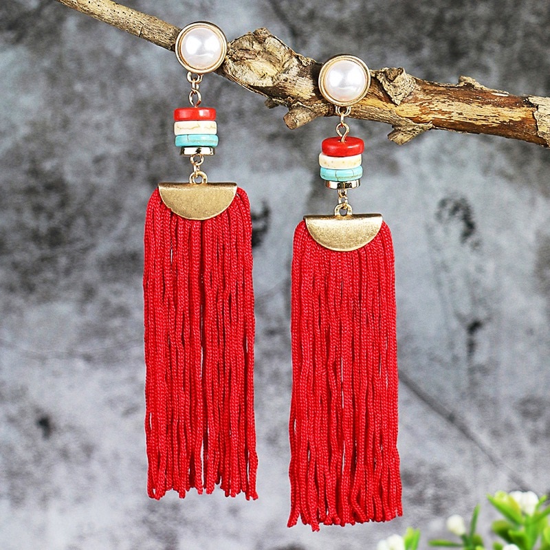 Boucles doreilles boho