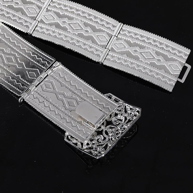 Ceinture de mariée argent