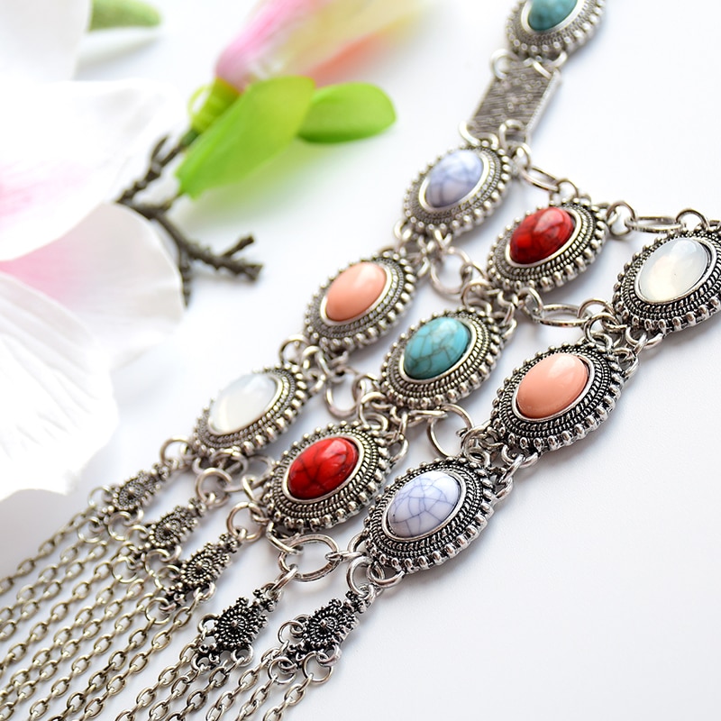 Nouveau-collier-Boho-pierre-naturelle-pendentif-pour-femmes-70cm-cha-ne-boh-me-collier-Bijoux-Mode