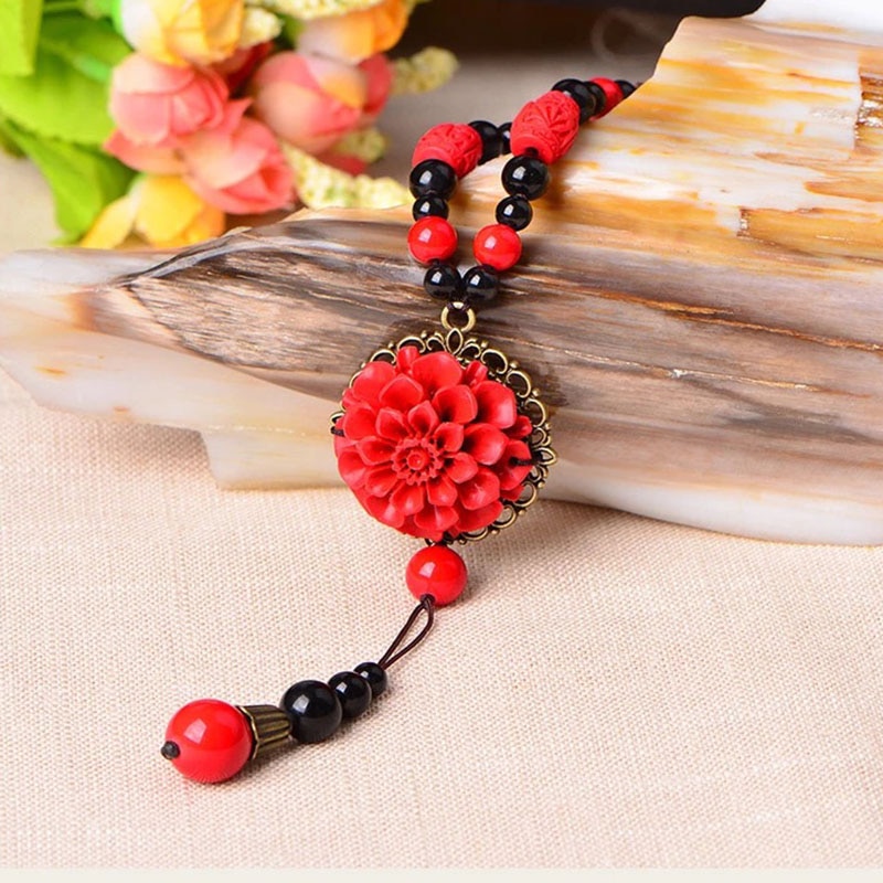 Nouveau-collier-chinois-fleurs-rouges-pendentifs-en-pierre-naturelle-pour-les-femmes-45cm-la-main-collier