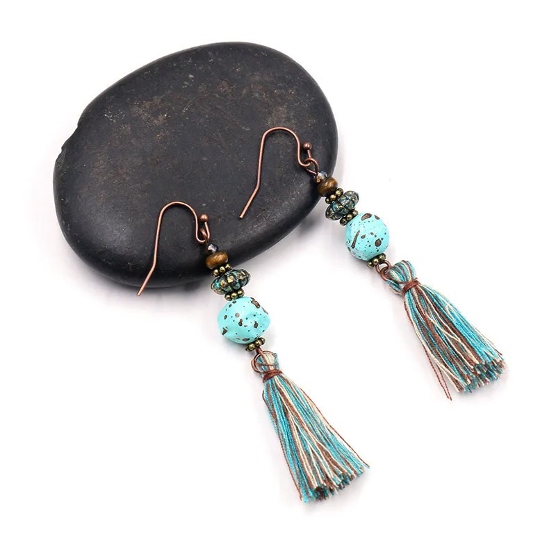 Boucles doreilles boho