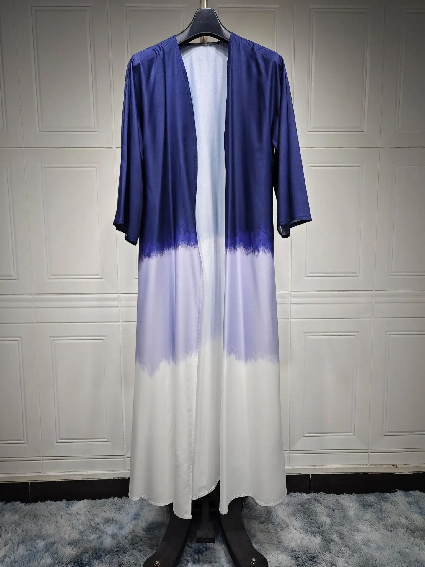 Abaya kimono bleu