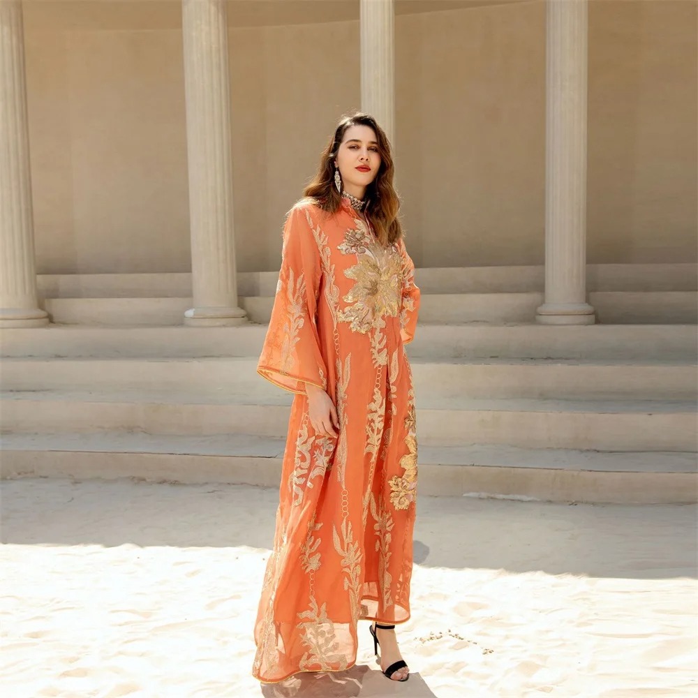 caftan orange