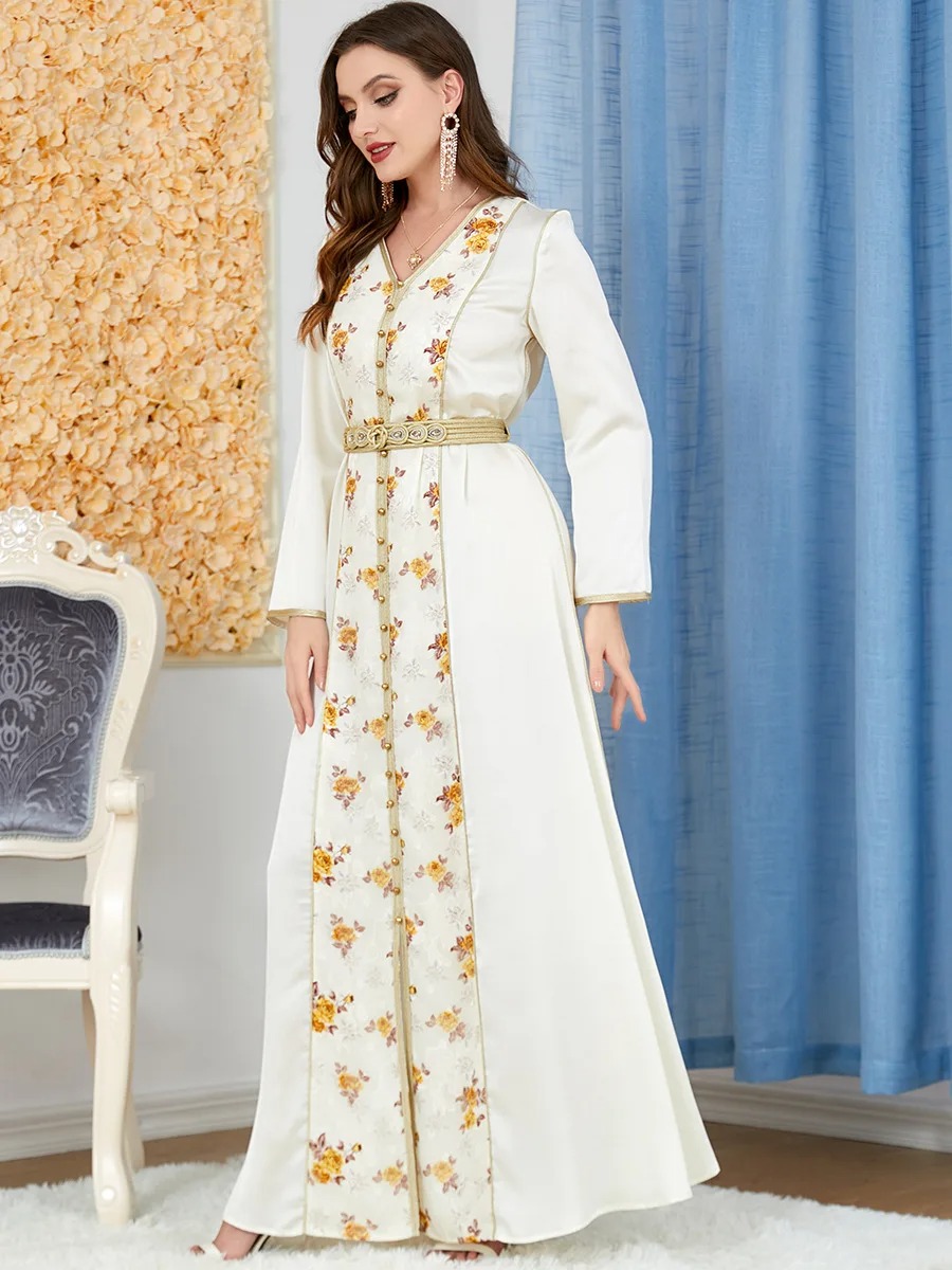 caftan blanc