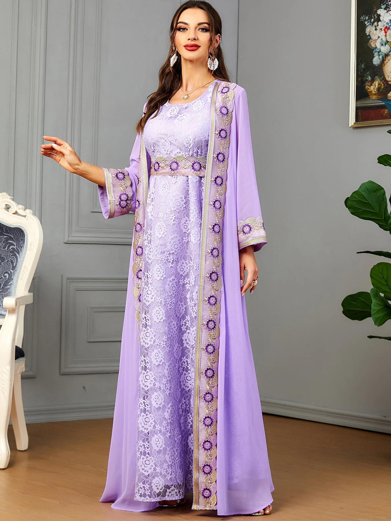 caftan  ample