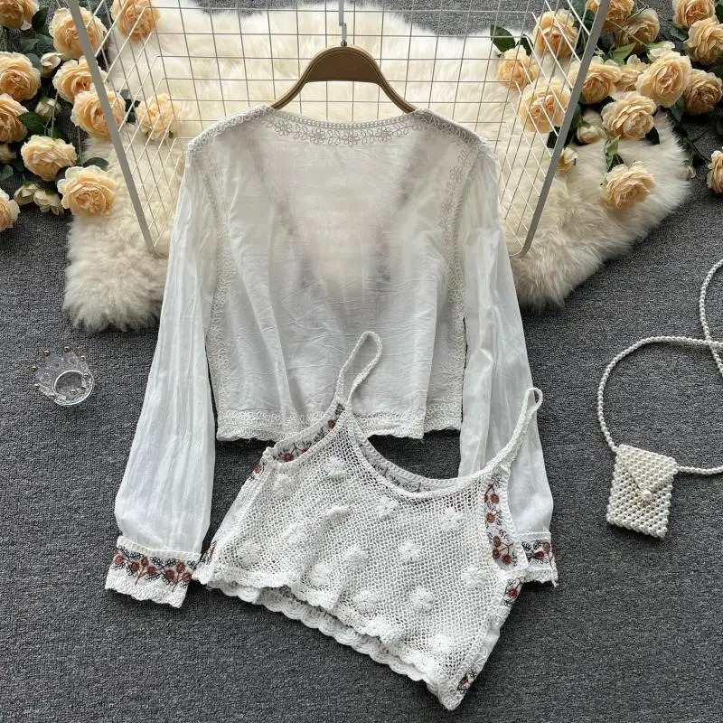 Chemisier camisole  assorti