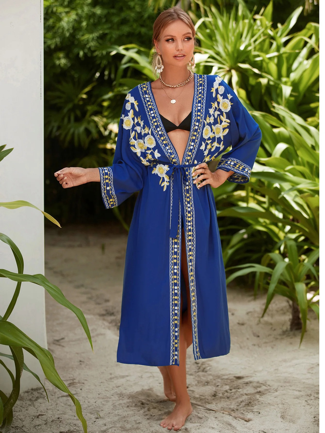 Kimono bleu