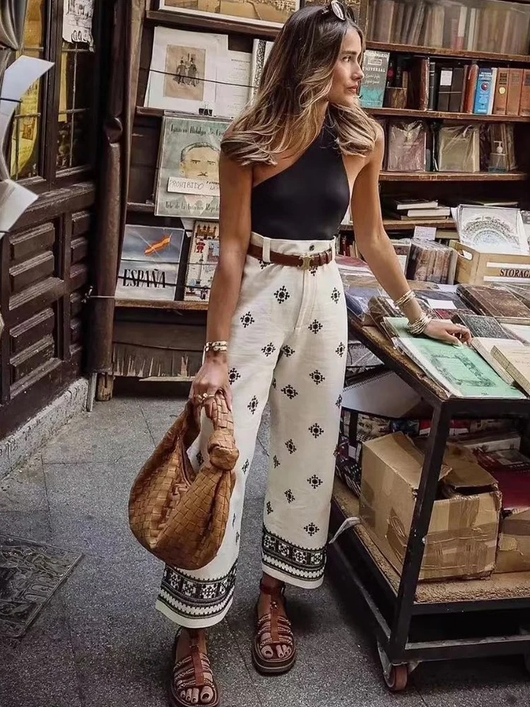 pantalon blanc