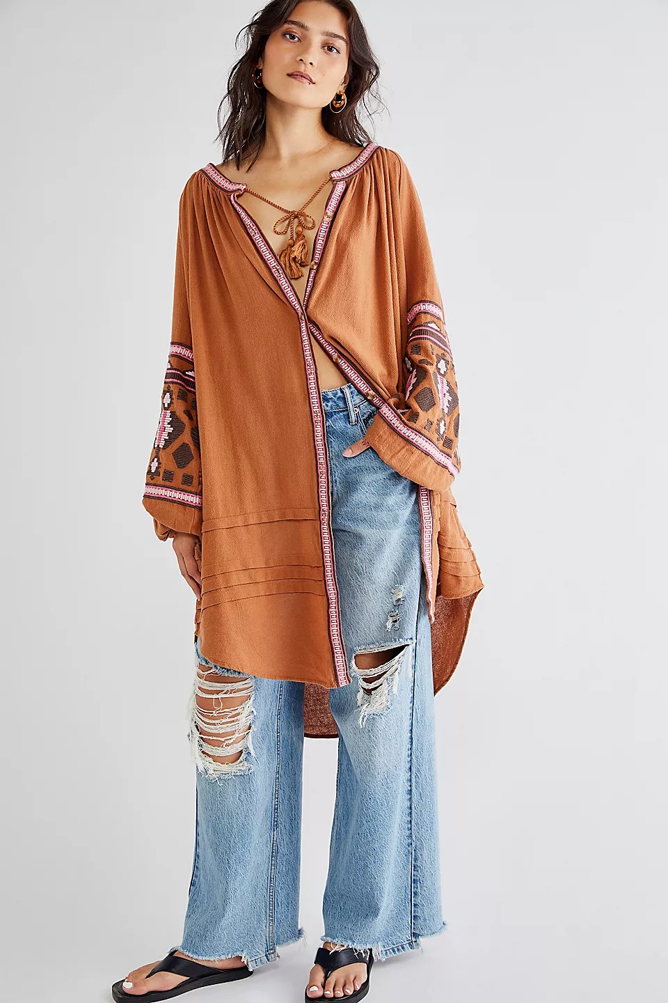 robe ample courte