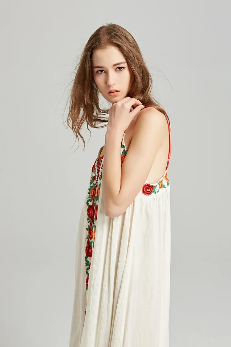 Robe boheme camisole