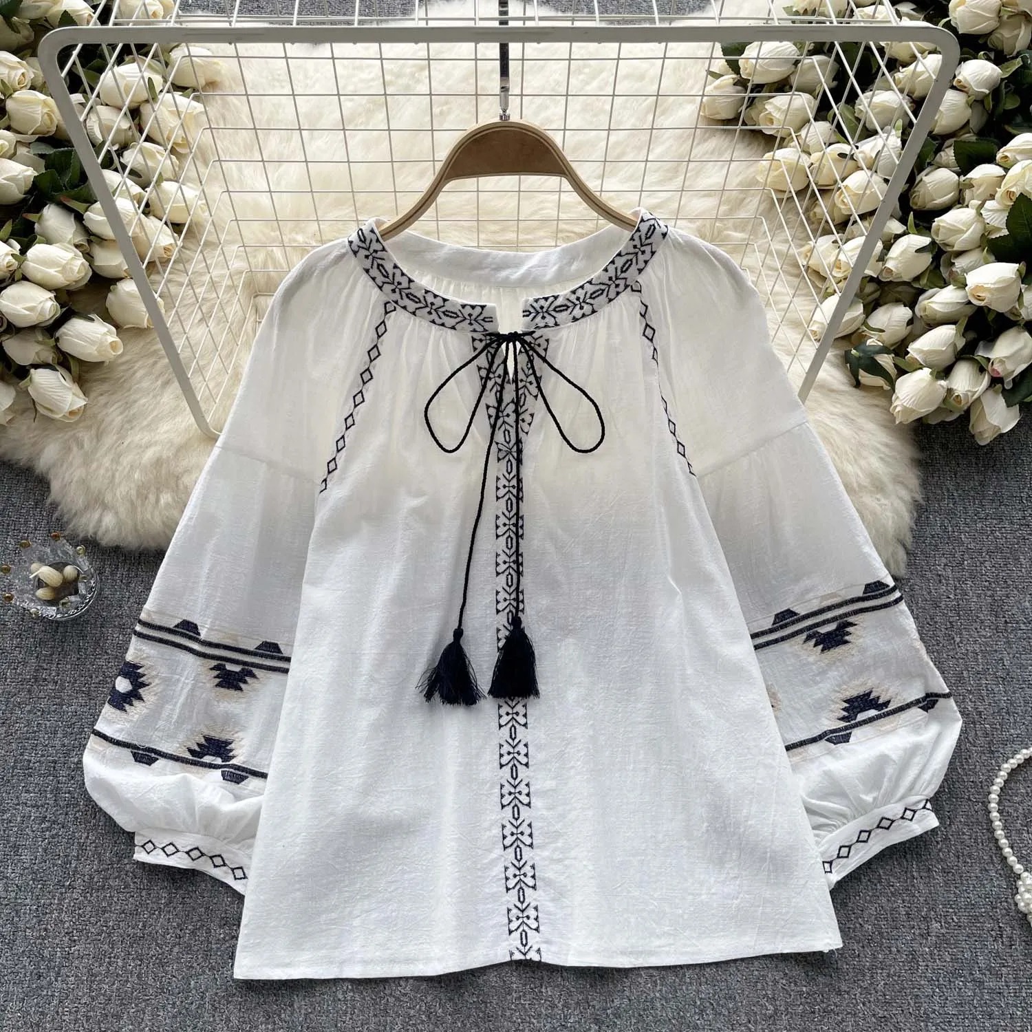 Chemisier long blanc