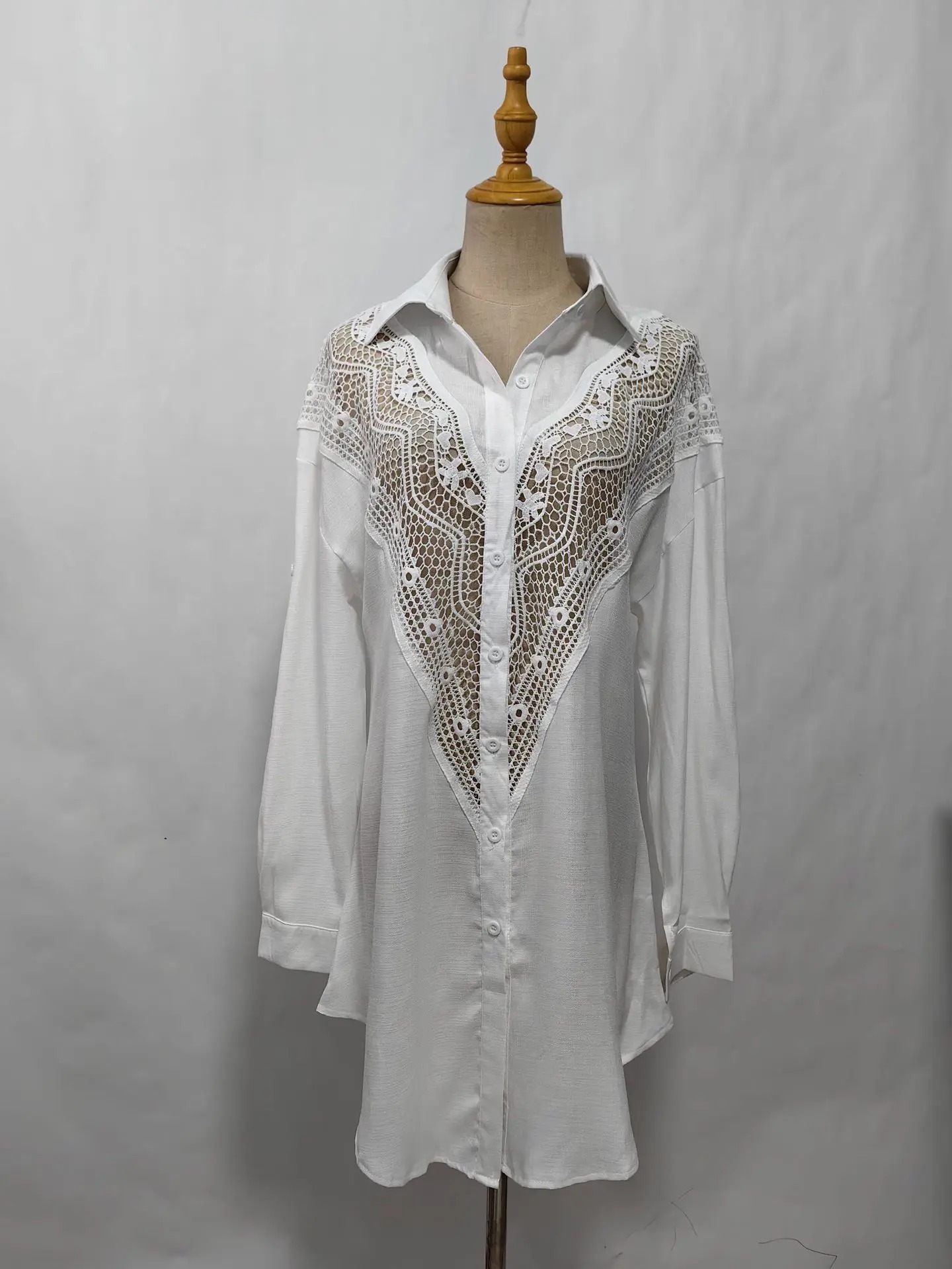 Chemise femme dentelle