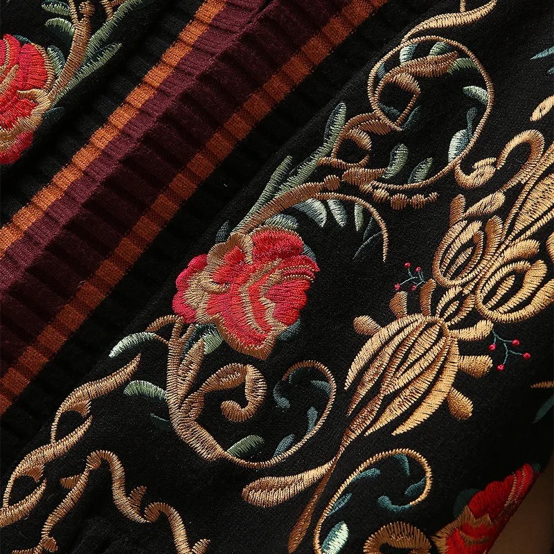 Cardigan laine noir