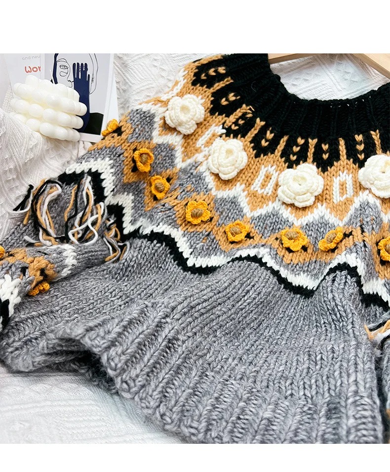 Pull hiver femme