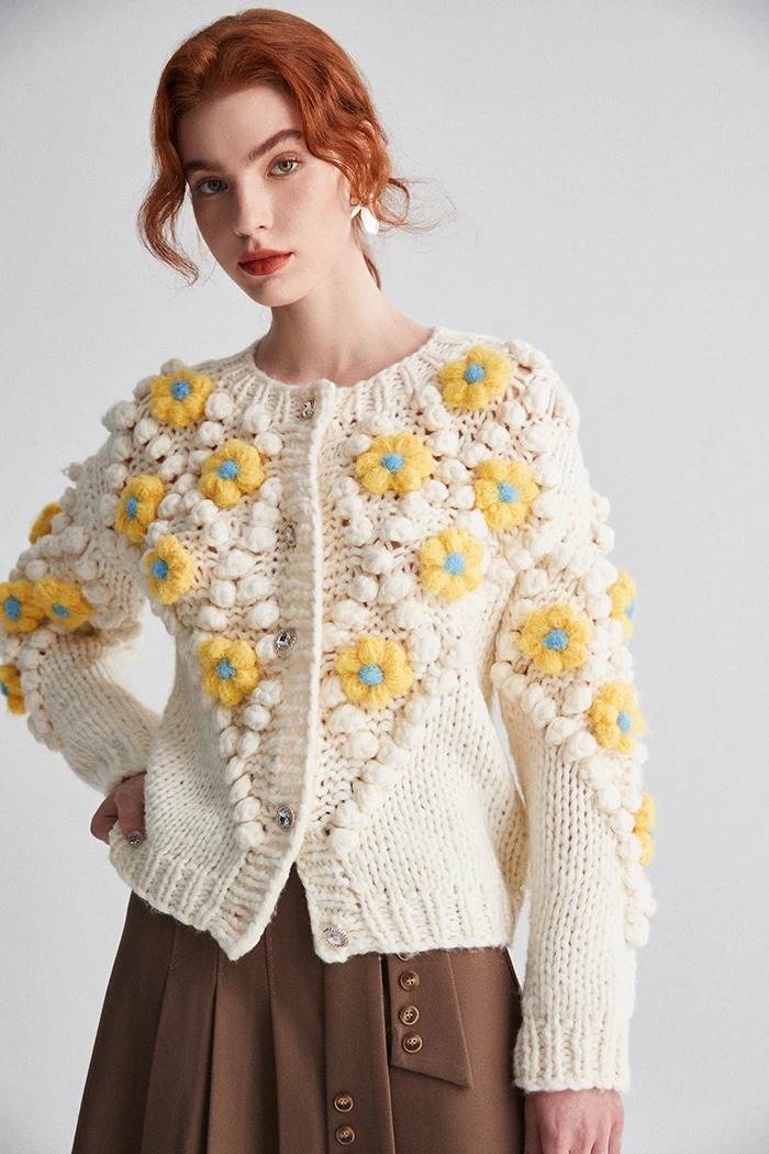 Pull fleur