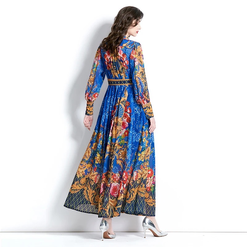 RObe imprimé longue