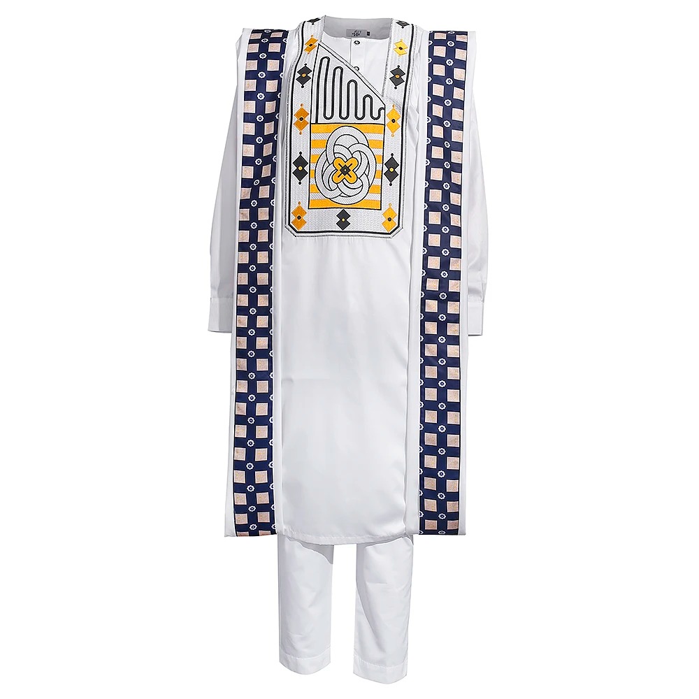 ensemble  3 piece africain