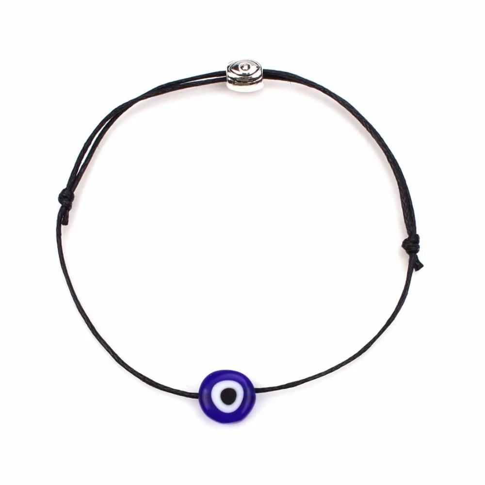 Bracelet mauvais oeil noir