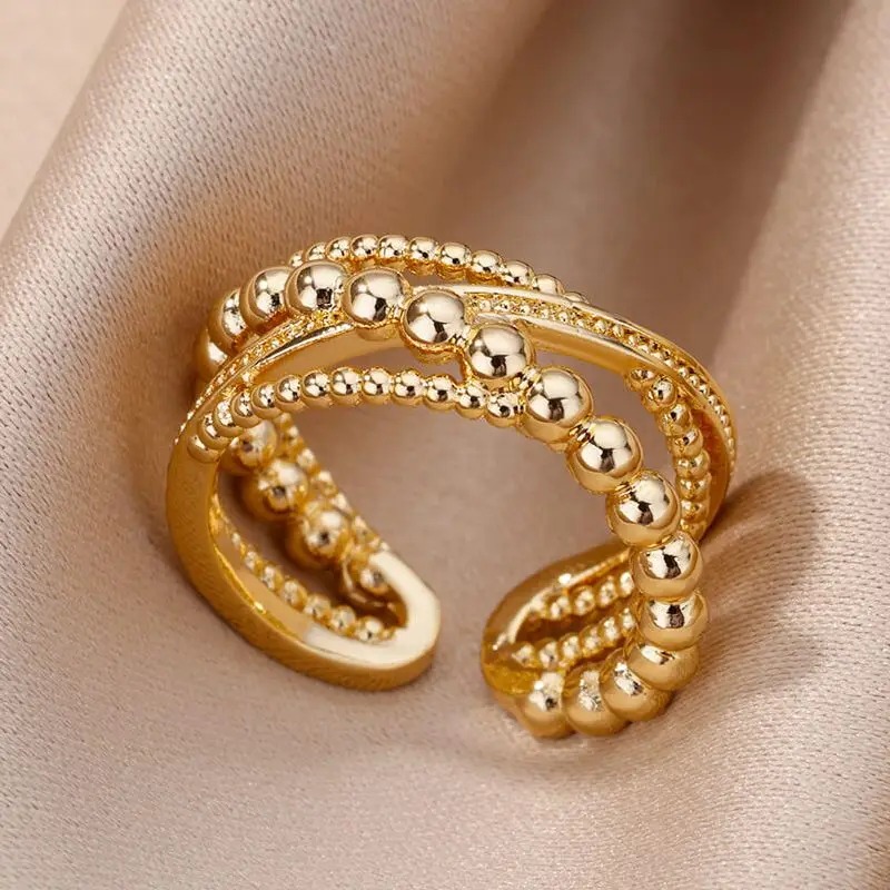 Bague esthétique femme