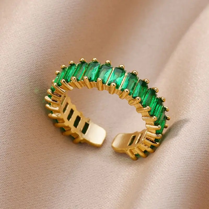 Bague cristal verre