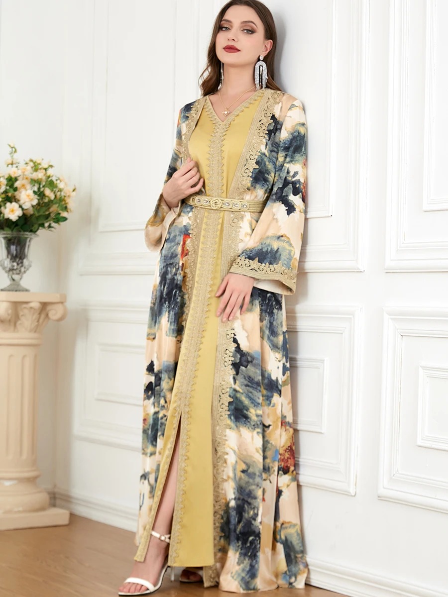 caftan dentelle