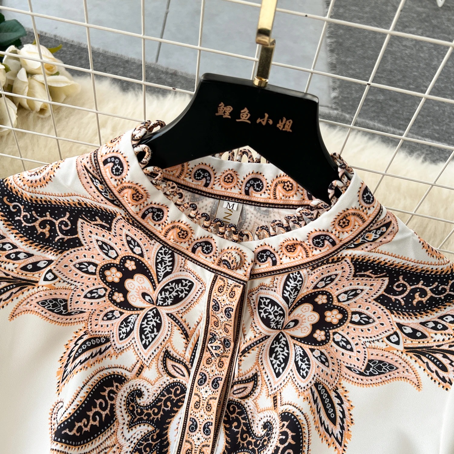 Robe imprimé longue
