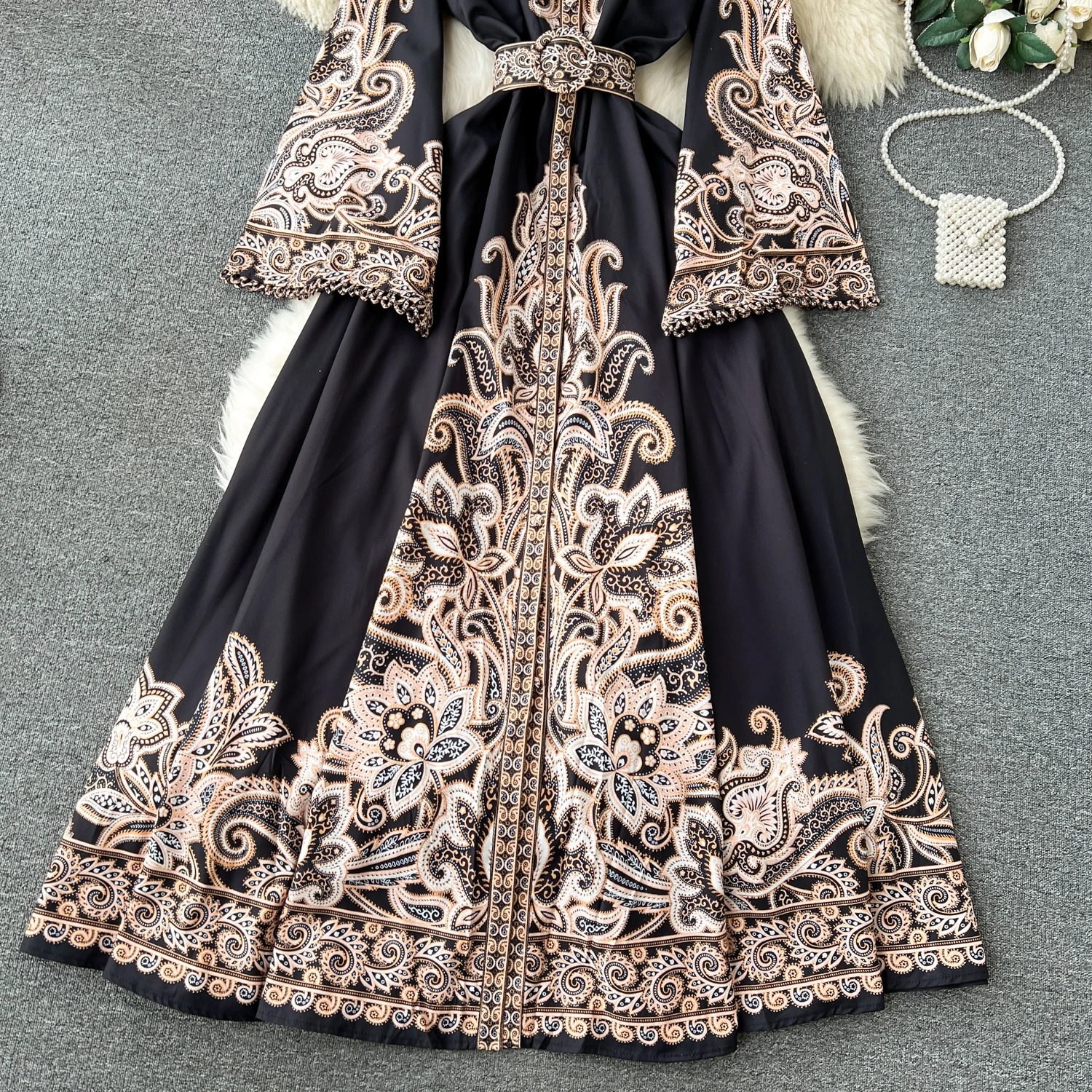 Robe noir de soirée