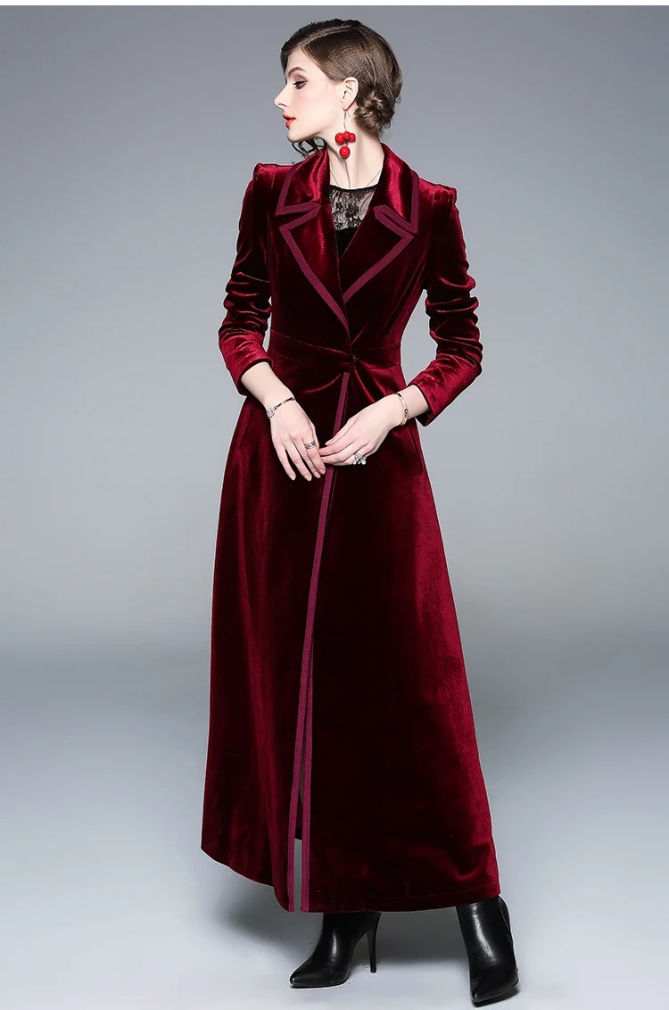 Veste velours femme