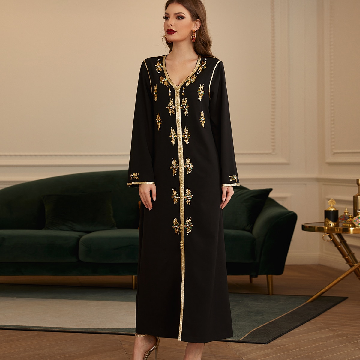 Robe caftan jordanienne