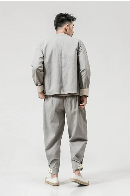 vetement hiver homme gris