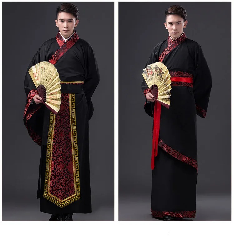 Costume Hanfu traditionnel chinois HOMME RetourAuxOrigines