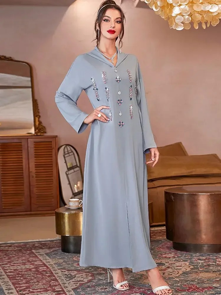 Jellaba femme strass