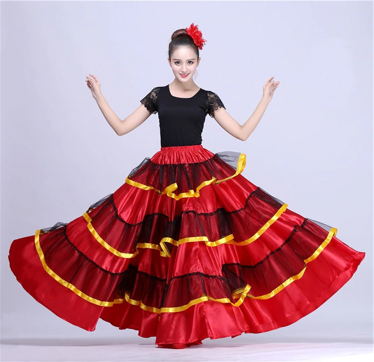 Jupe flamenco danse