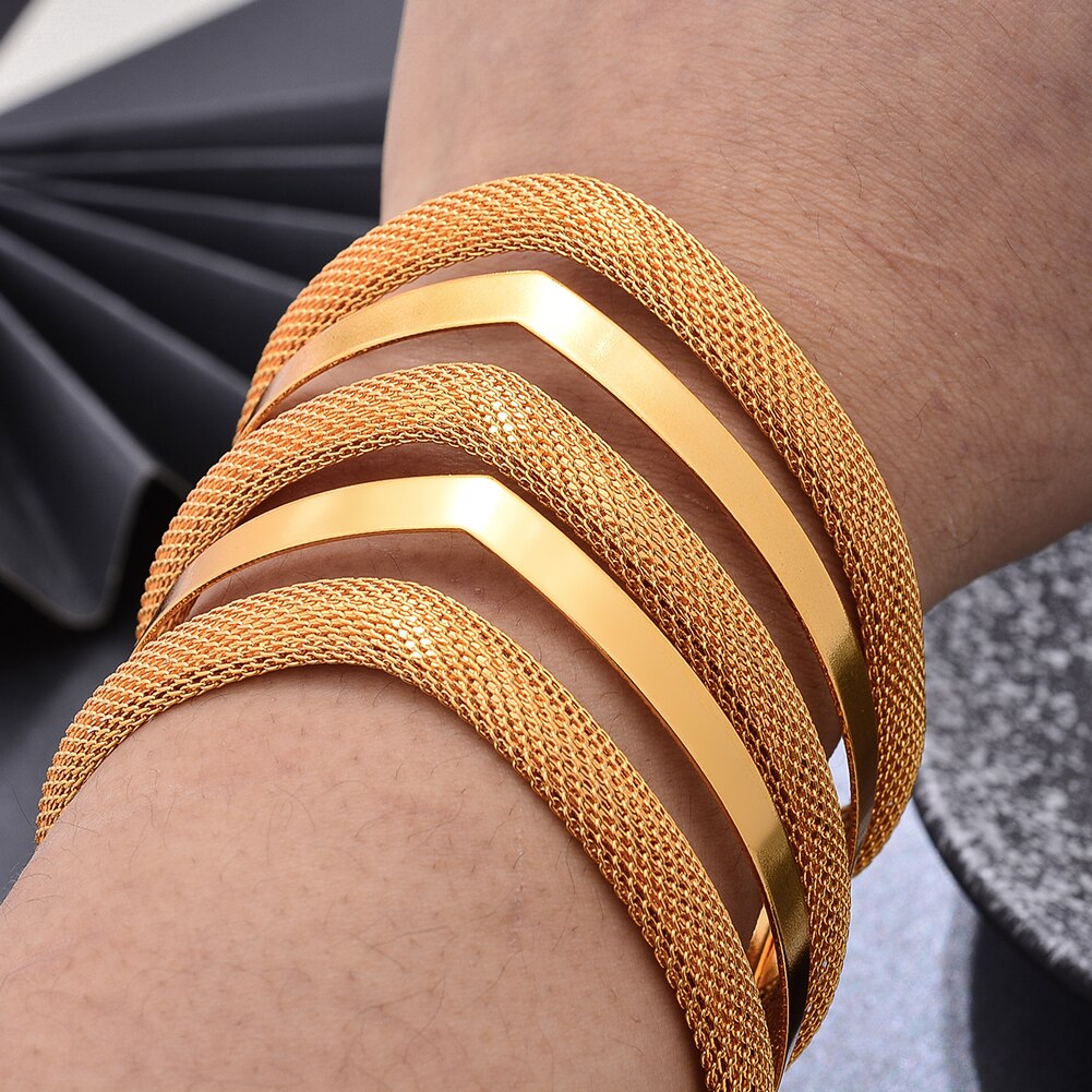 Bracelets-arabe-Dubai-Bracelets-pour-femmes-t-Cooper-Bracelets-thiopien-africain-manchette-Bracelets-Bracelets-cadeau-de