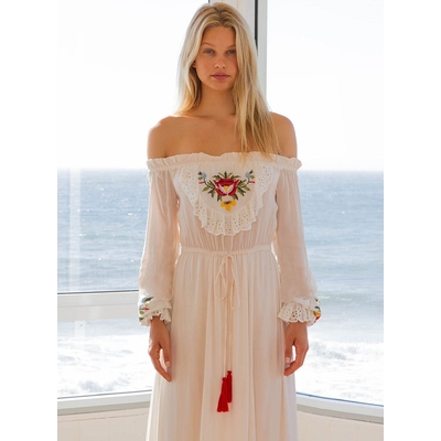 Robe florale bohème